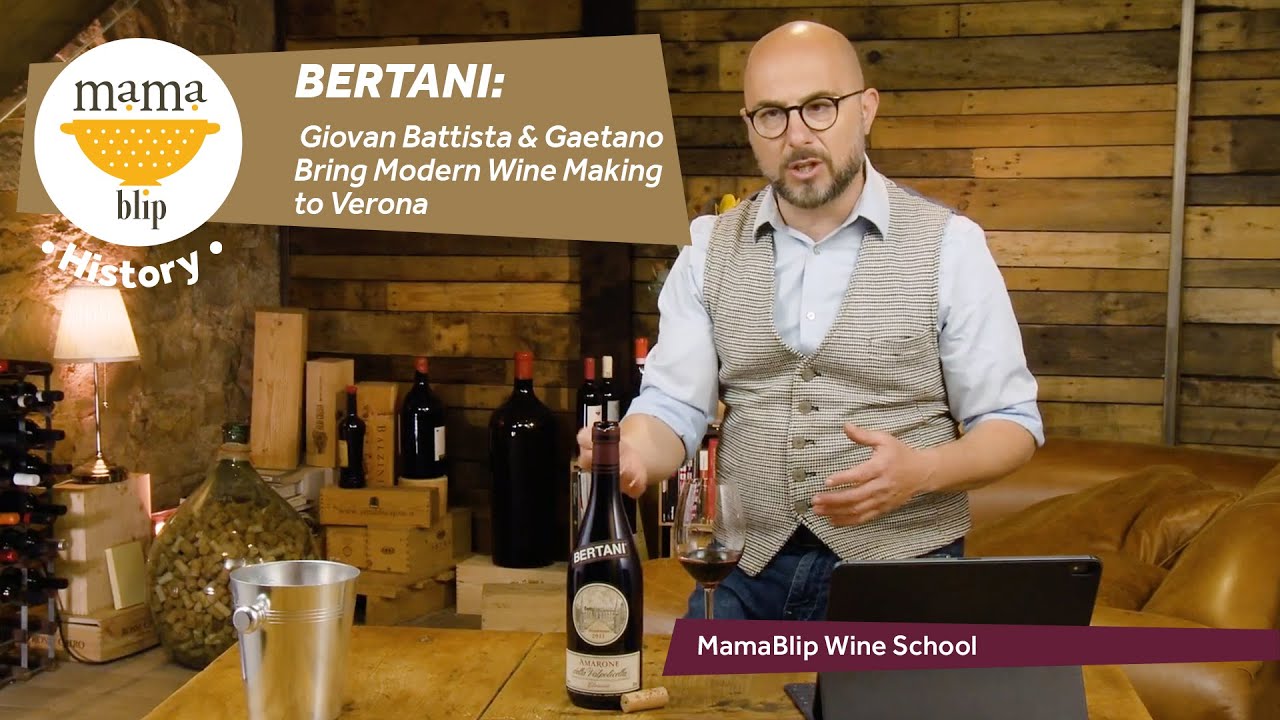 Bertani Giovan Battista & Gaetano Portano la Vinificazione Moderna a